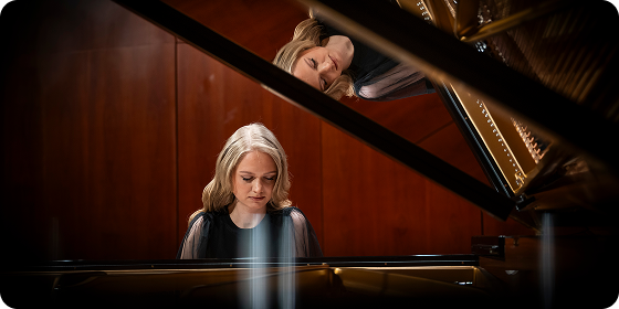 Dasha at Piano