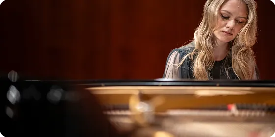 Dasha at Piano