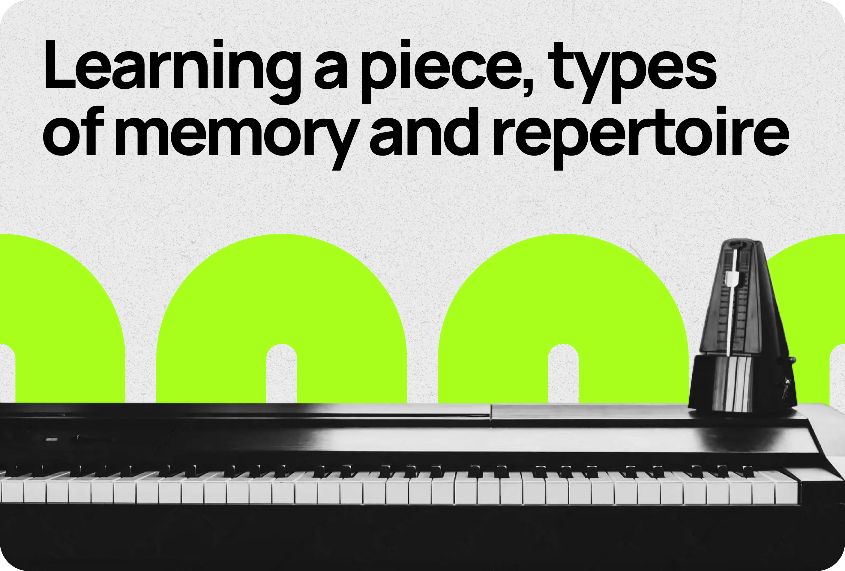 Piano Learning Journey